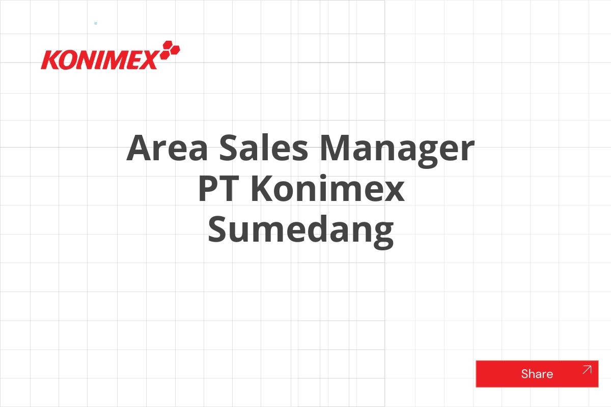 Area Sales Manager PT Konimex Sumedang