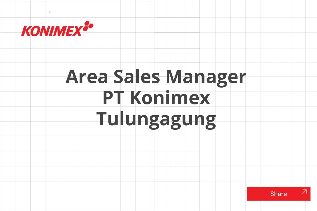 Area Sales Manager PT Konimex Tulungagung