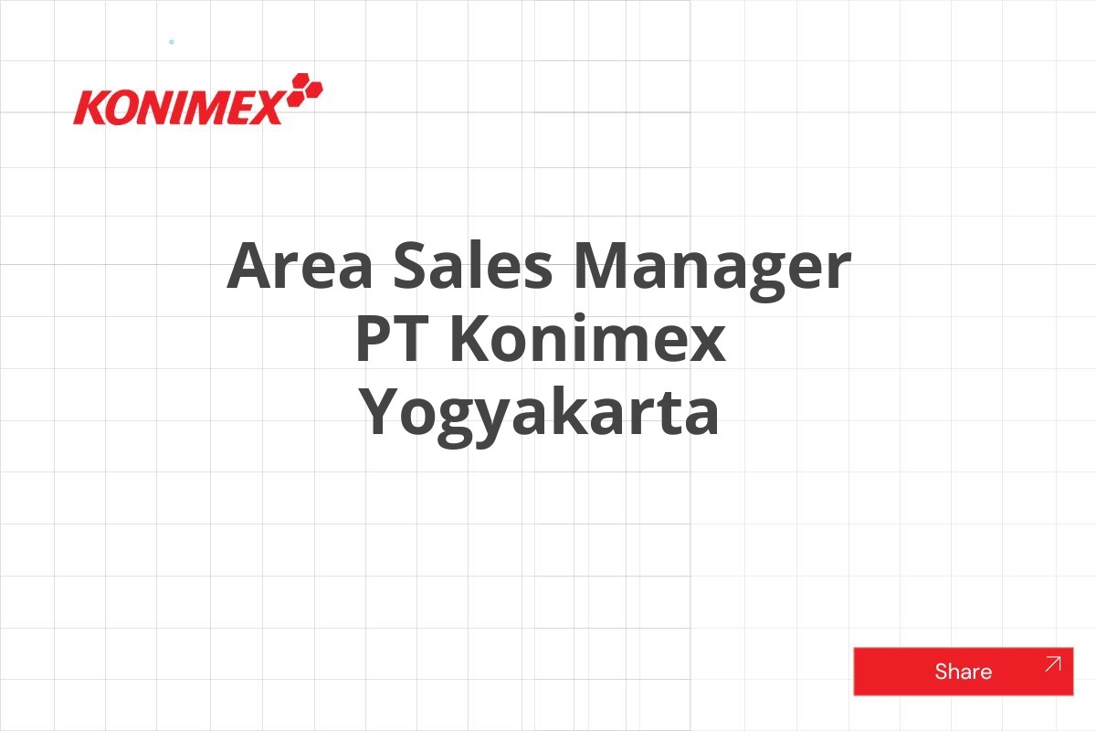 Area Sales Manager PT Konimex Yogyakarta